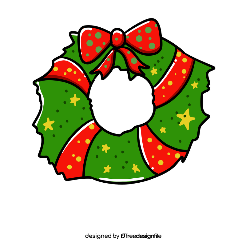 Christmas flower clipart