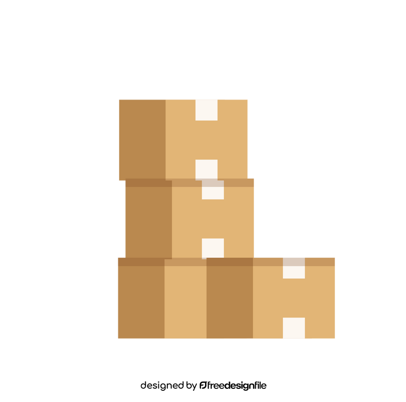 Boxes clipart