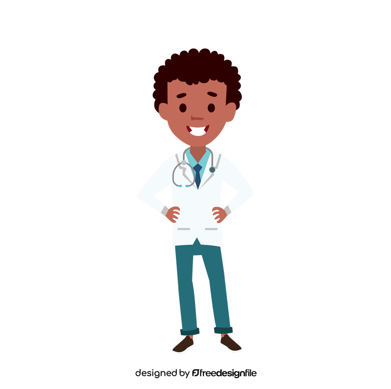 Boy doctor clipart