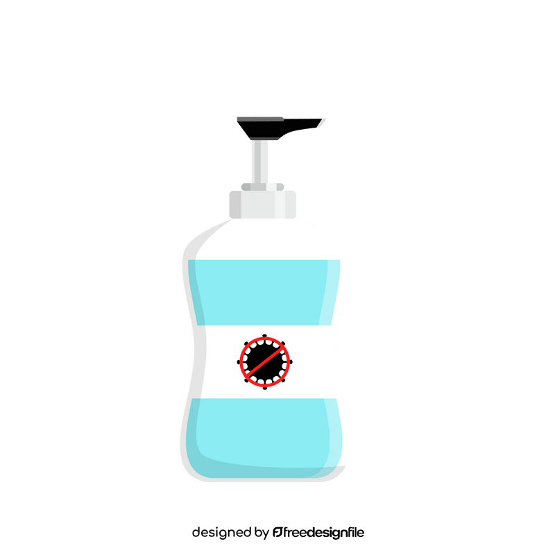 Hand sanitizer clipart