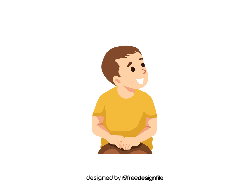 Boy character clipart