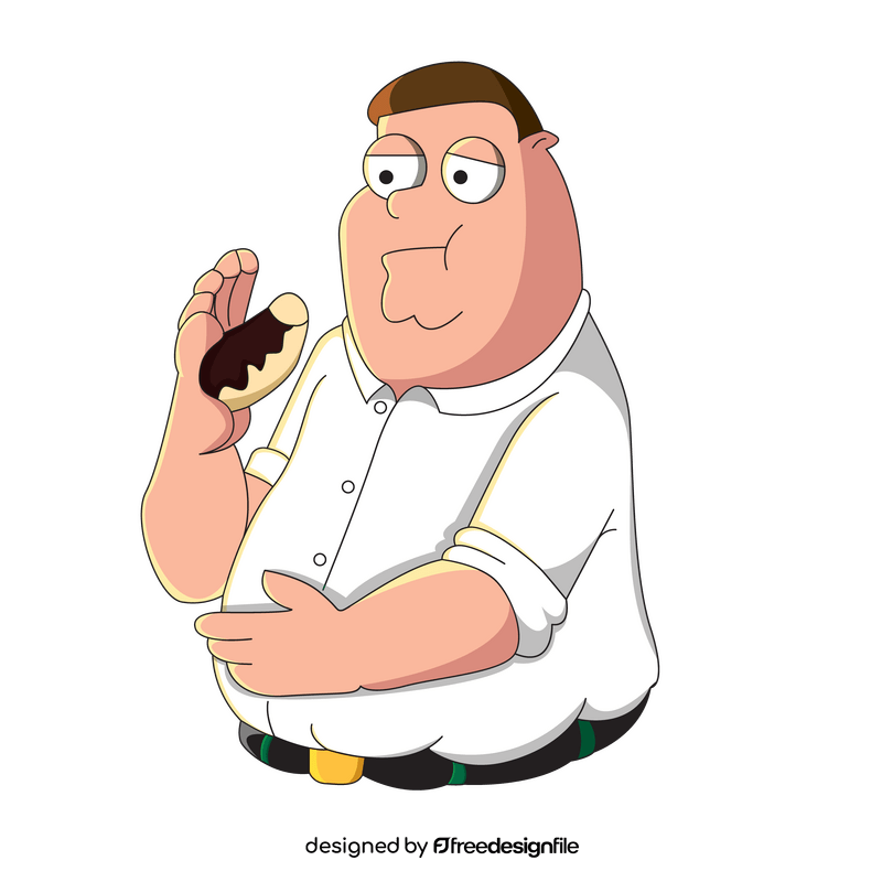 Family Guy Peter Griffin character clipart