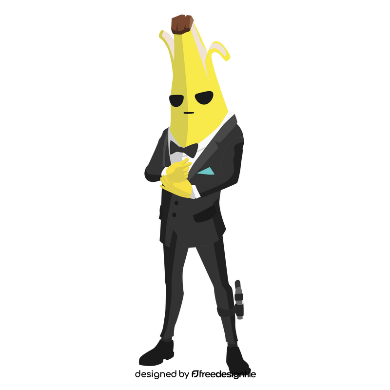 Fortnite Agent Peely clipart