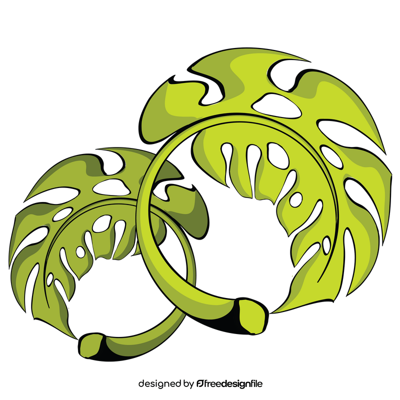 Green leaf clipart