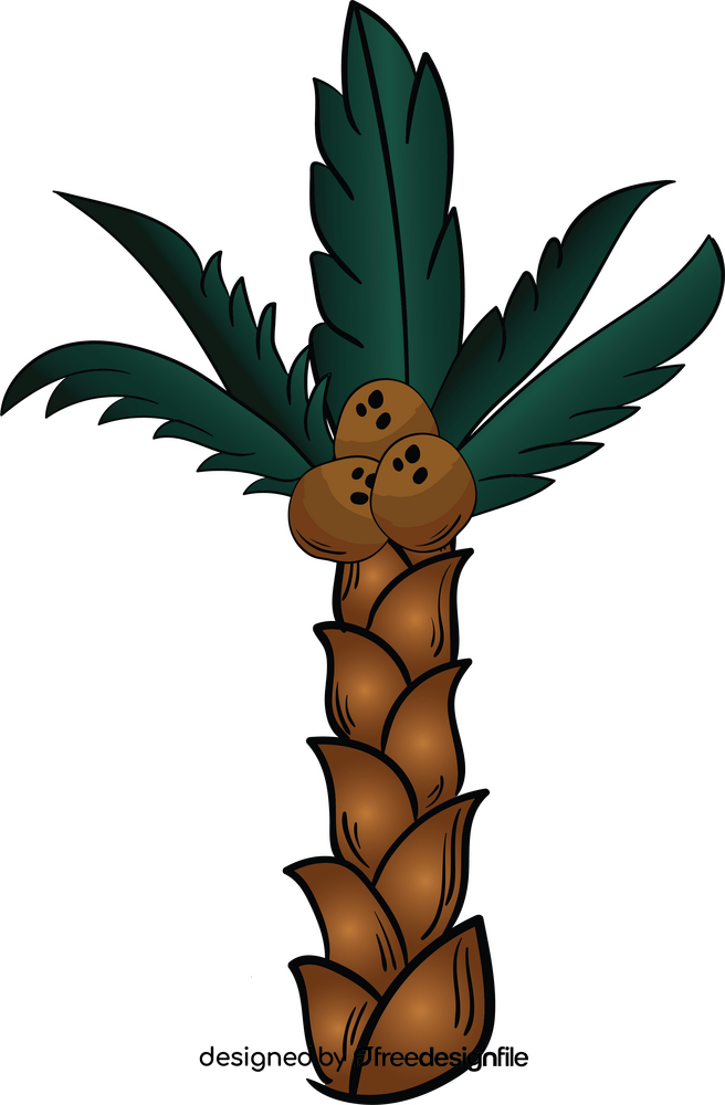 Free palm tree clipart