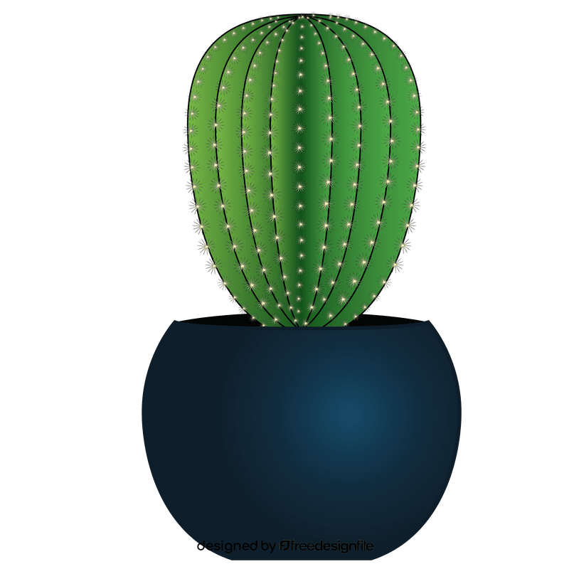 Indoor potted plant clipart