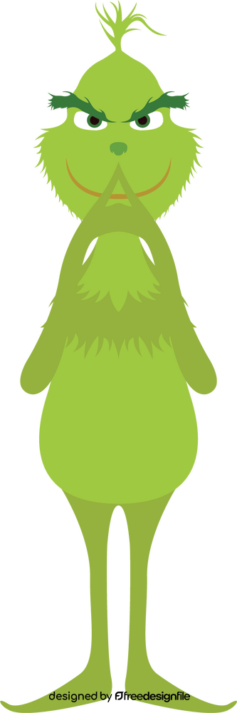 Grinch character clipart