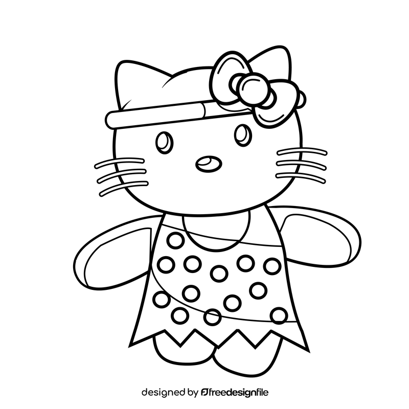How to Draw Hello Kitty | Easy Drawing Art | Hello kitty colouring pages, Hello  kitty coloring, Kitty coloring