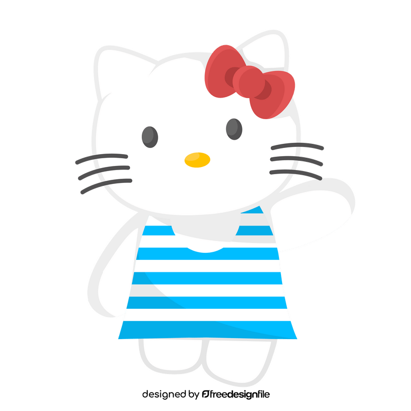 Hello Kitty summer clipart