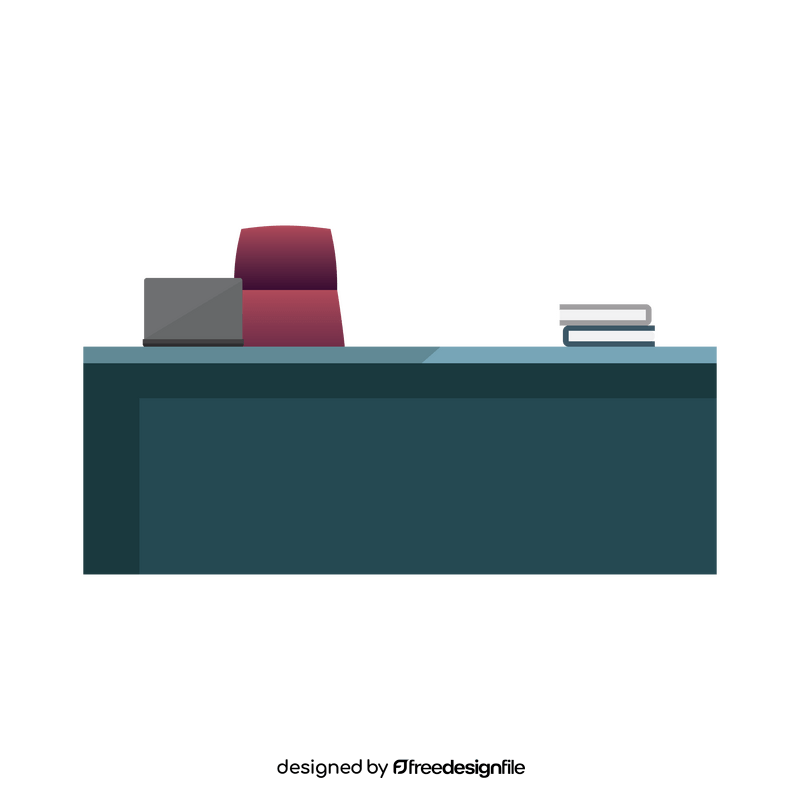 Office table clipart