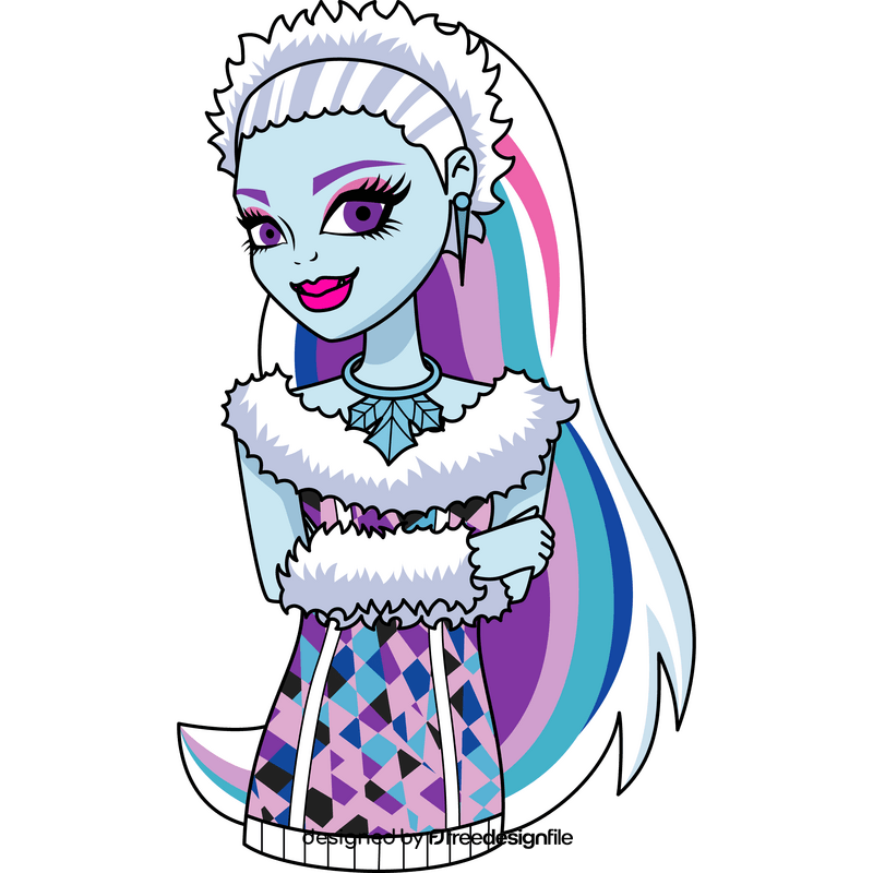 Monster High Abbey Bominable clipart