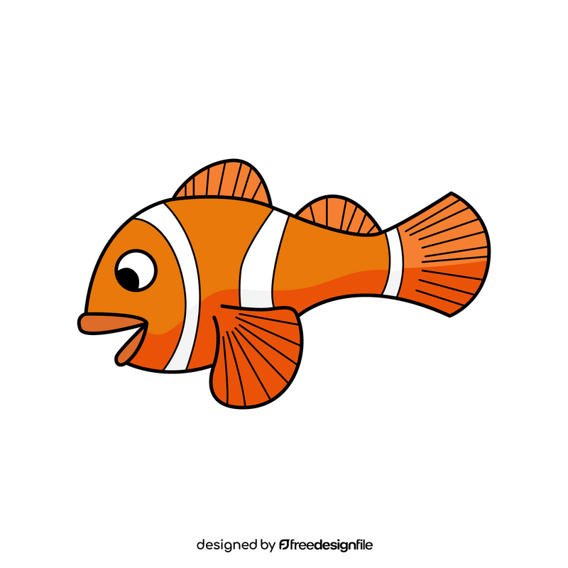 Marlin Nemo father drawing clipart