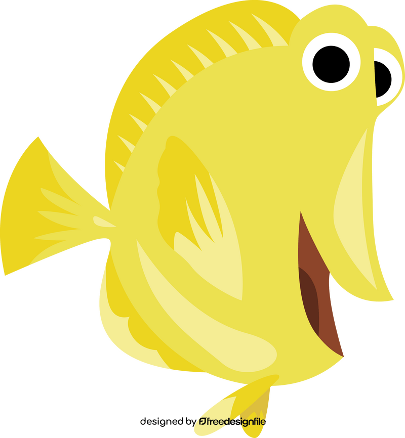 Finding Nemo character Bubbles clipart