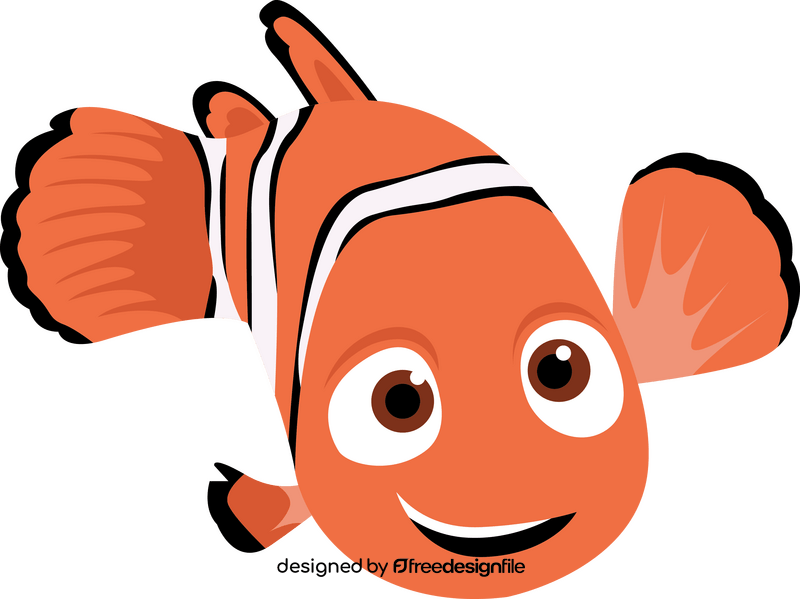 Nemo from Finding Nemo cartoon clipart