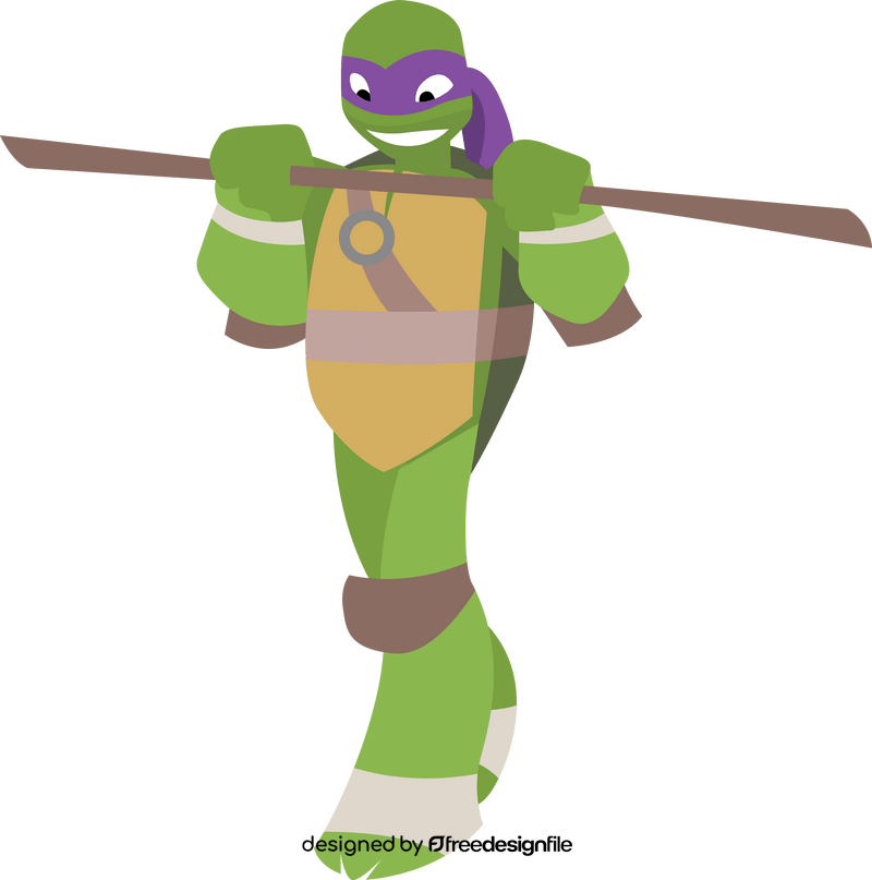 Ninja Turtle TMNT cartoon character clipart