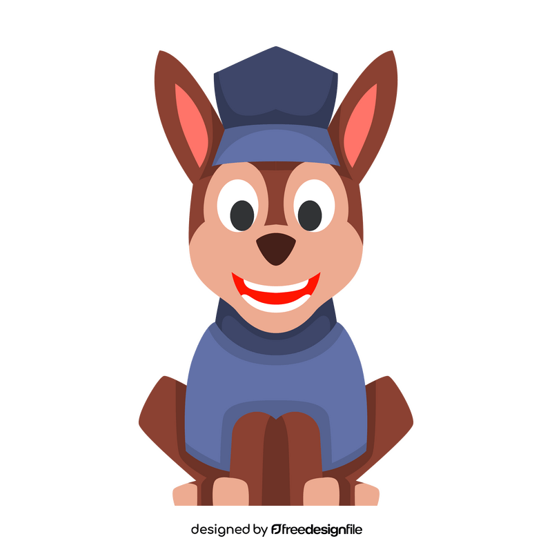 Paw Patrol Chase clipart