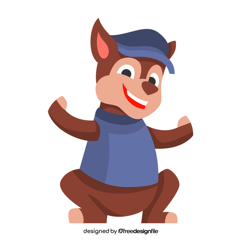 Paw Patrol Chase character clipart