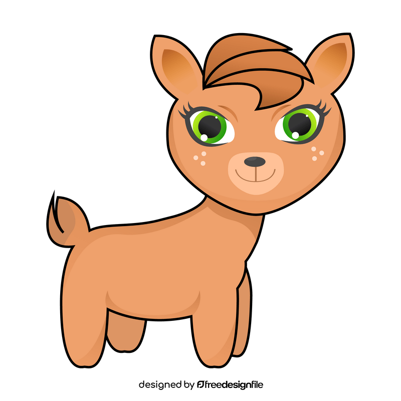 Littlest Pet Shop Deer clipart