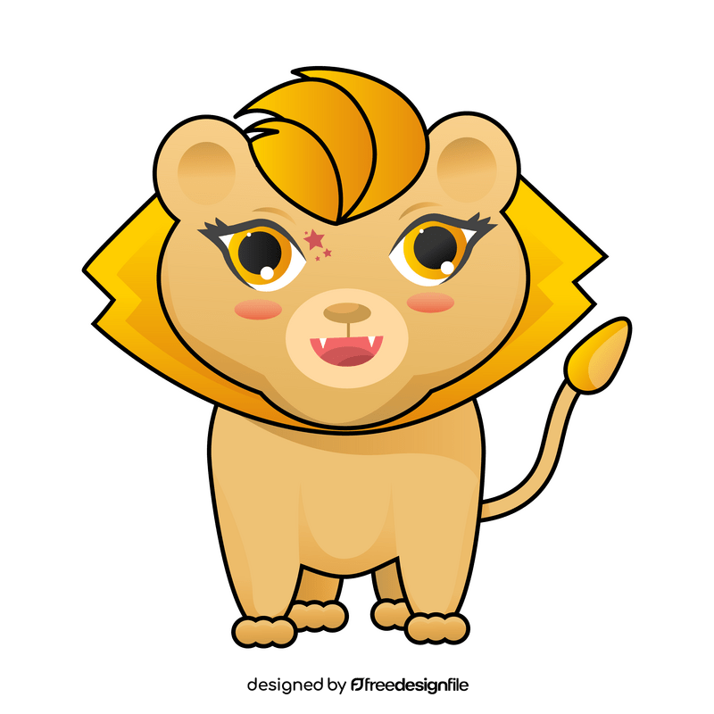 Littlest Pet Shop Lion clipart