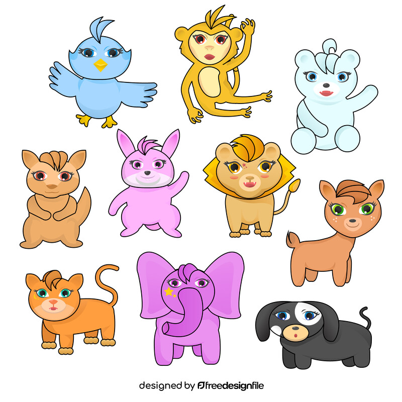 Littlest Pet Shop images set vector