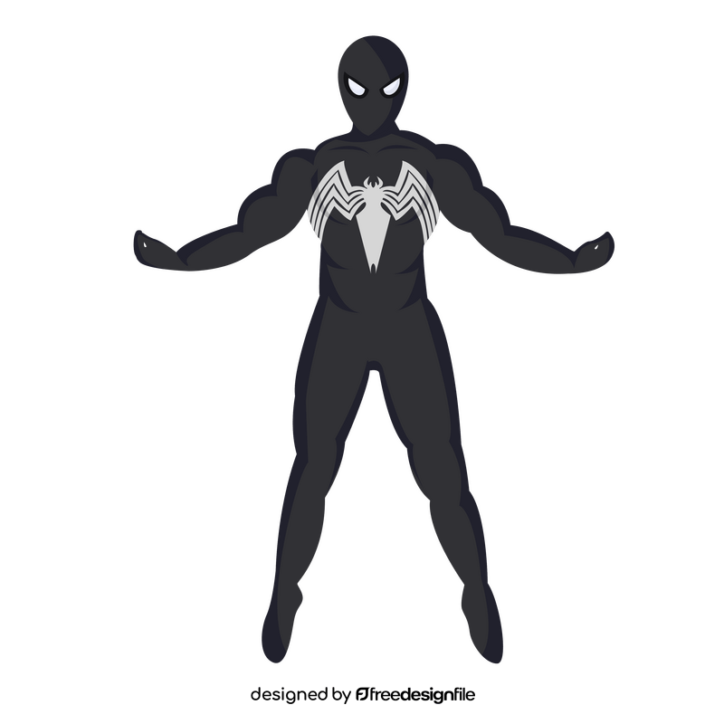 Spiderman Cartoon Spider Man Symbiote clipart