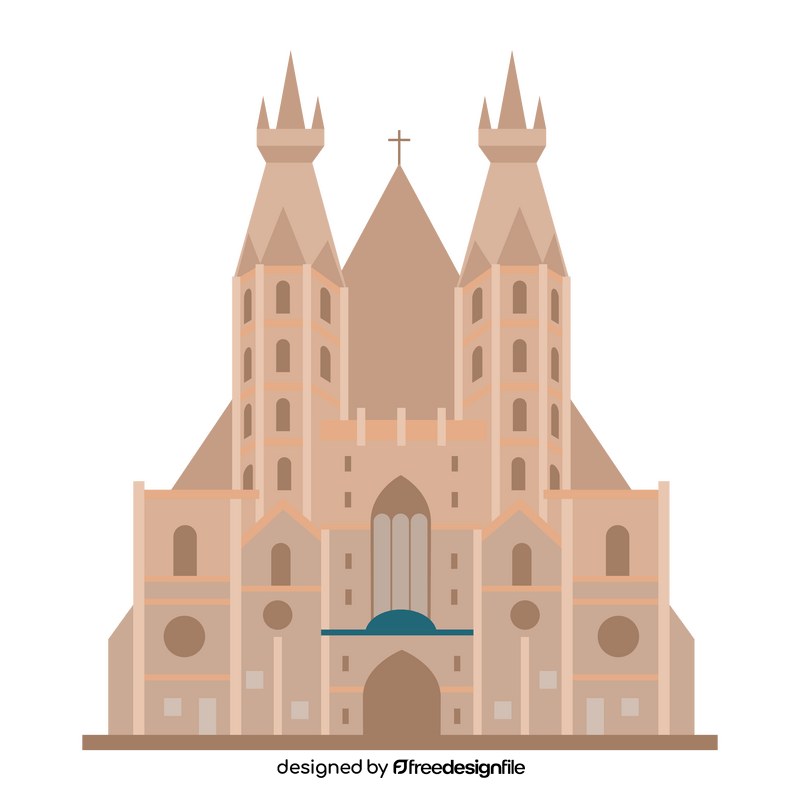 St Stephen Cathedral clipart