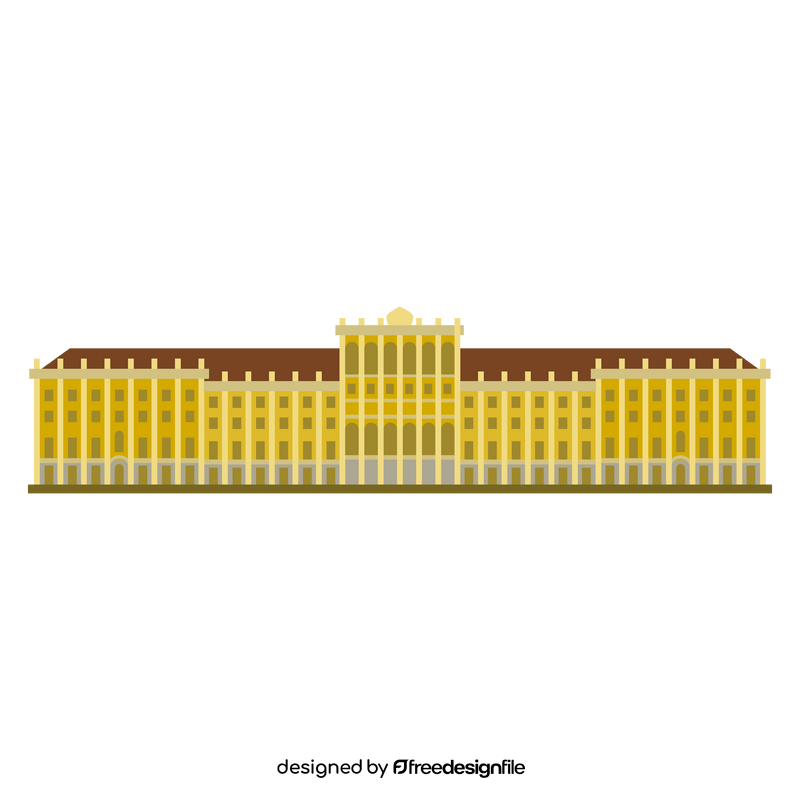 Schonbrunn Palace clipart