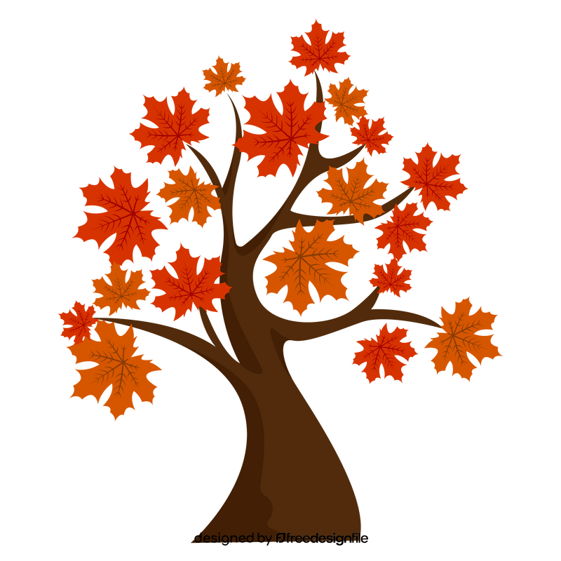 Maple tree clipart