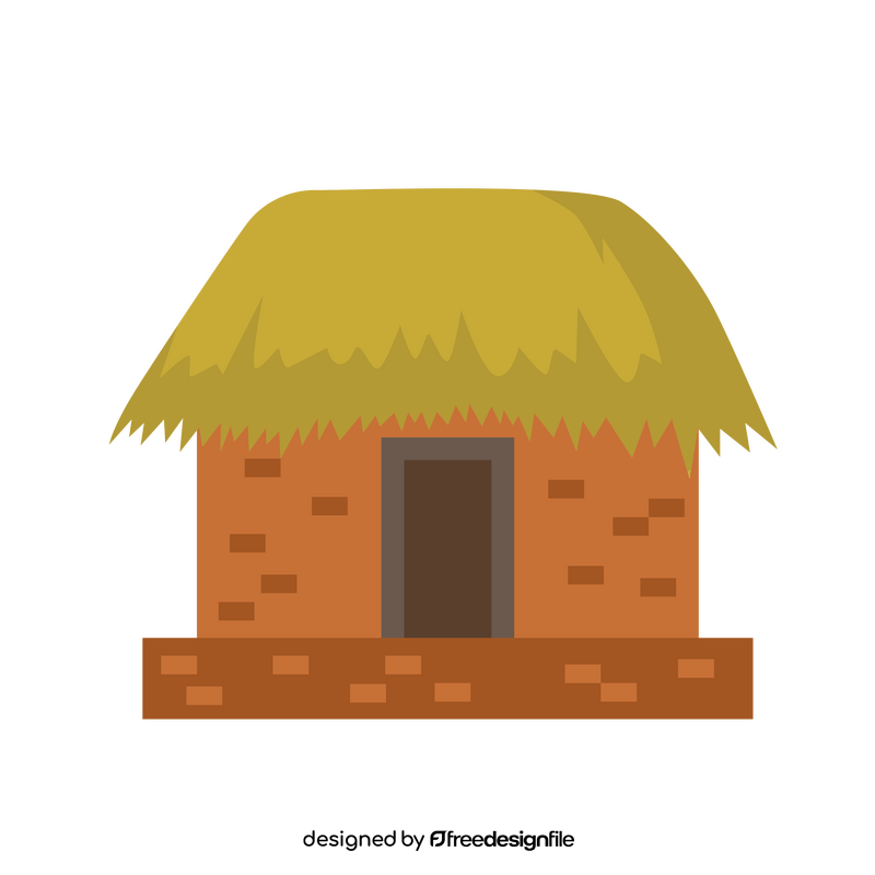 African hut clipart