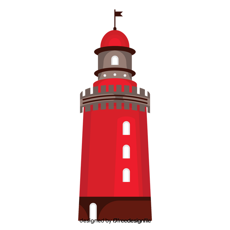 Denmark lighthouse clipart