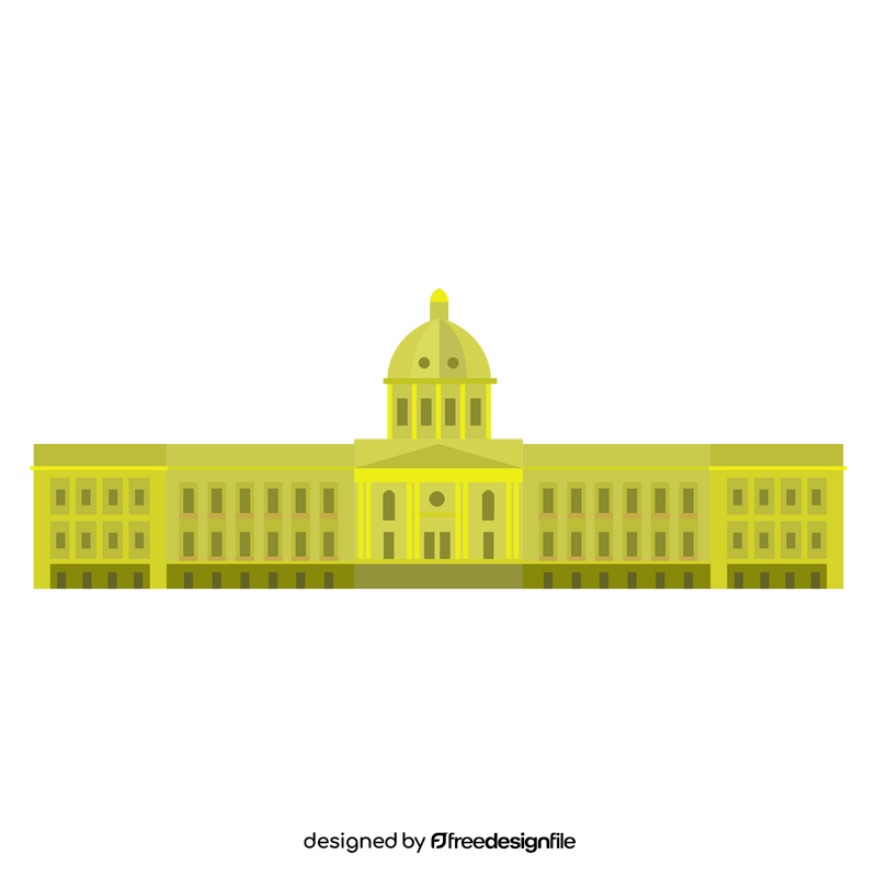 Palacio Nacional Dominicano clipart