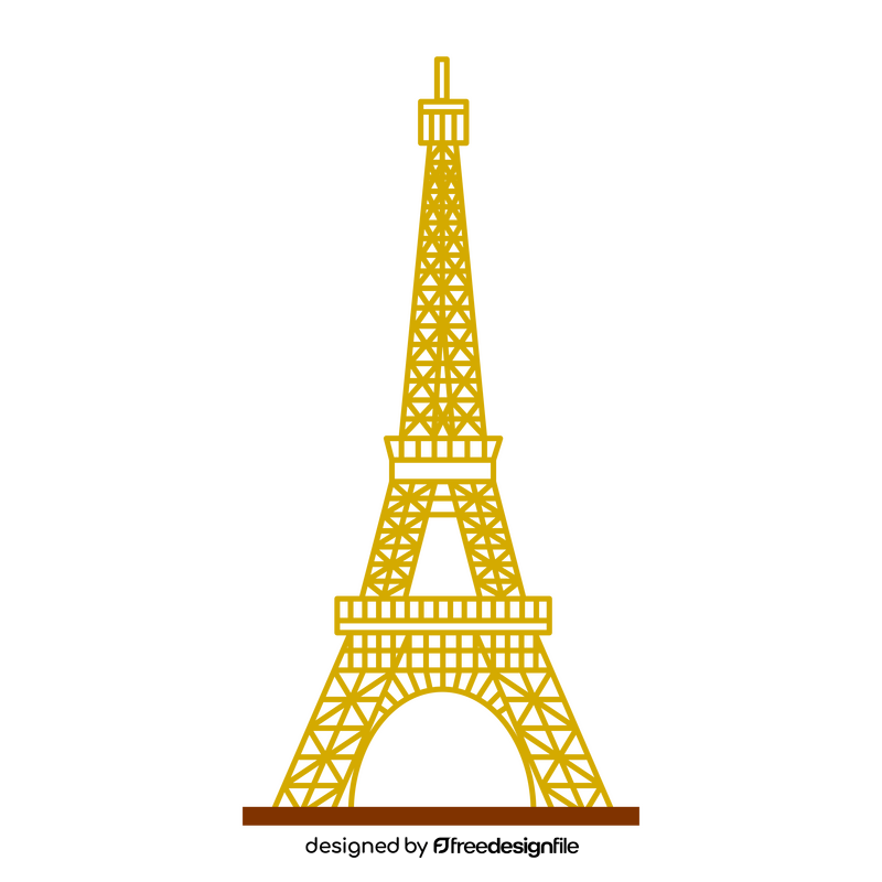 Eiffel Tower Paris clipart