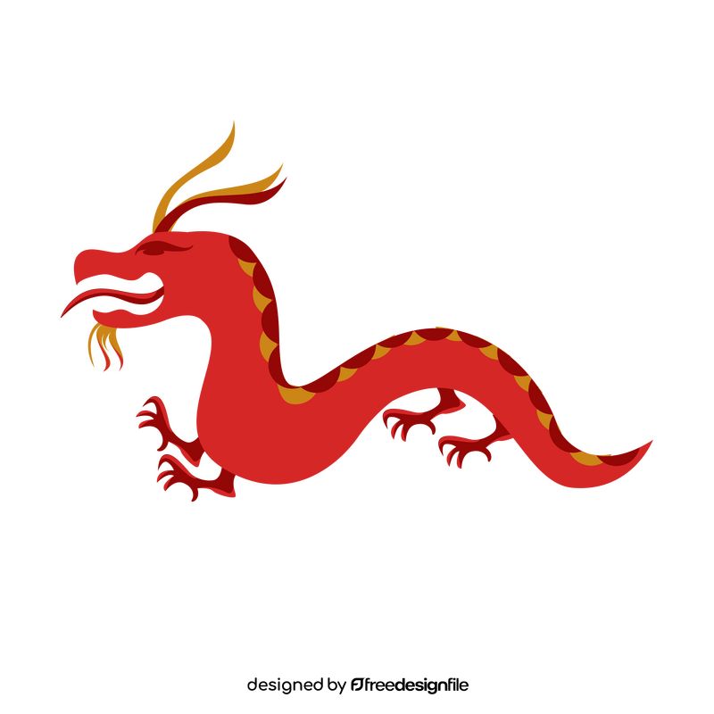 Hong Kong dragon clipart