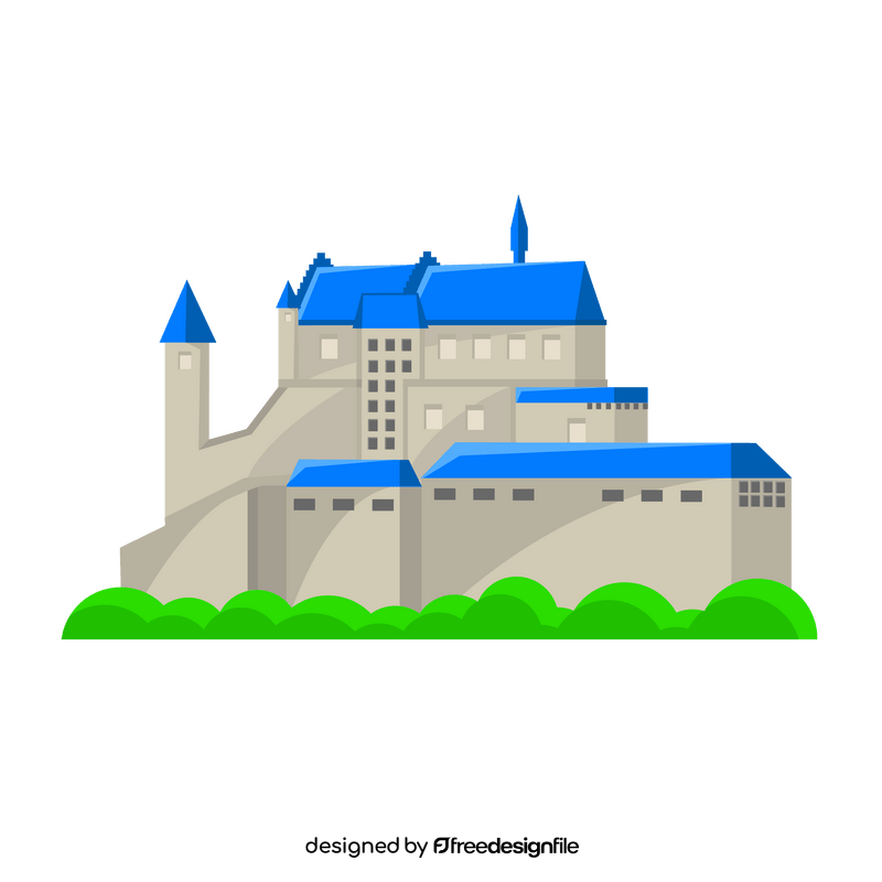 Vianden Castle clipart