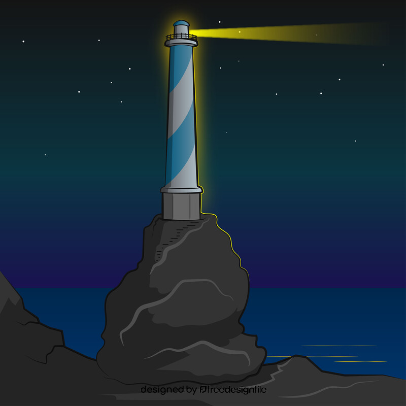 Lighthouse building vector