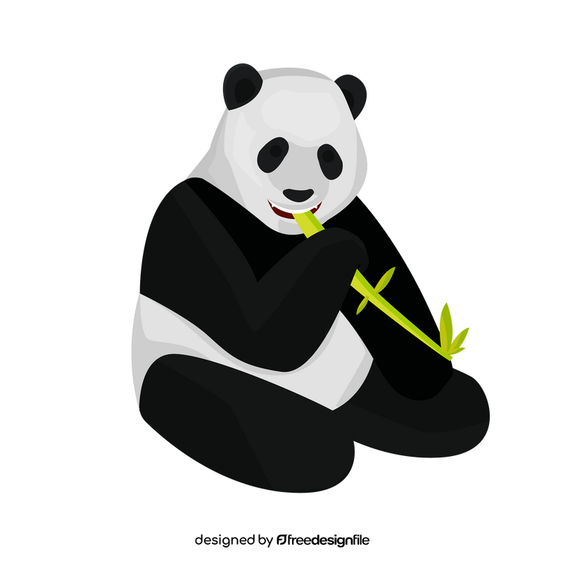Macau panda clipart