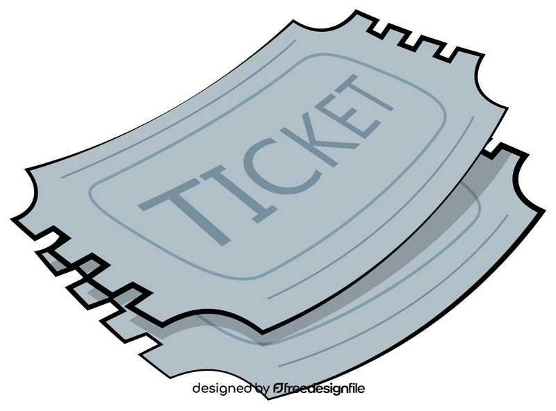 Ticket clipart