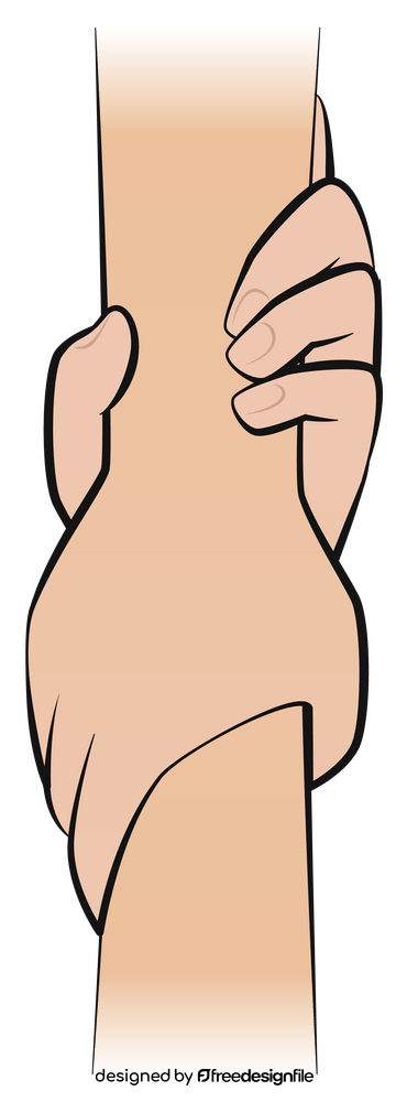 Helping hands clipart