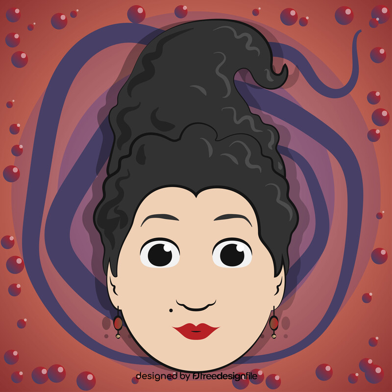 Hocus pocus mary vector