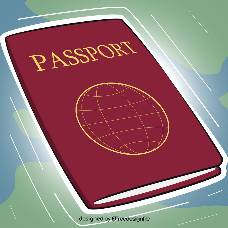 Passport vector