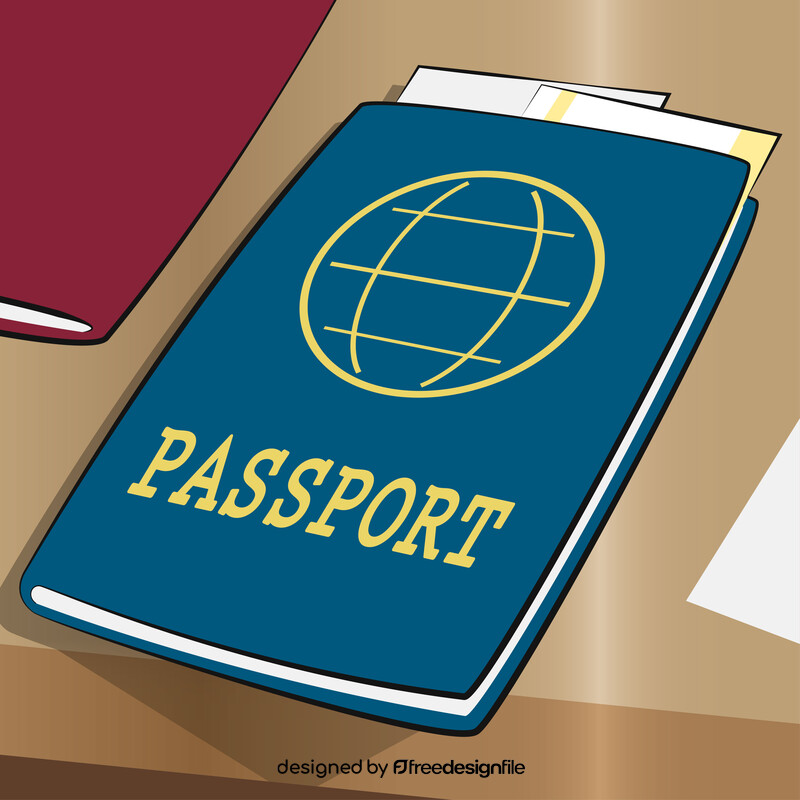 Passport vector