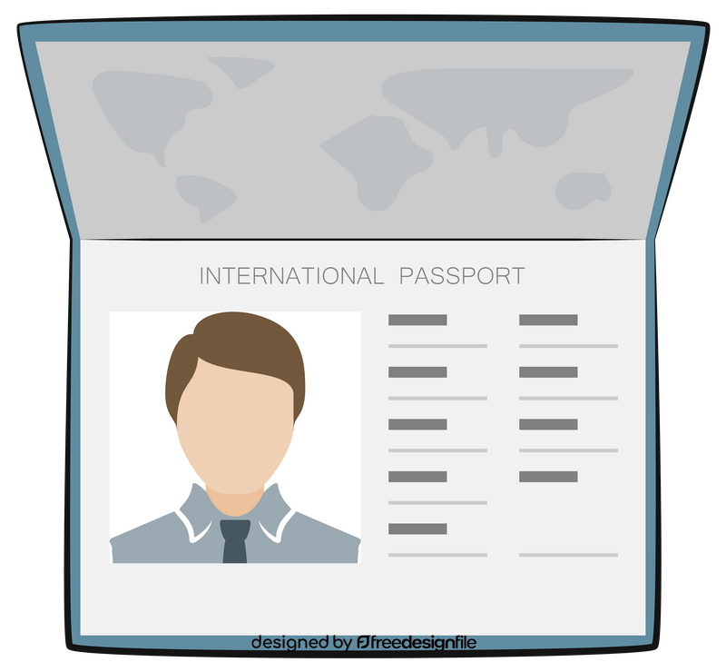 Passport clipart