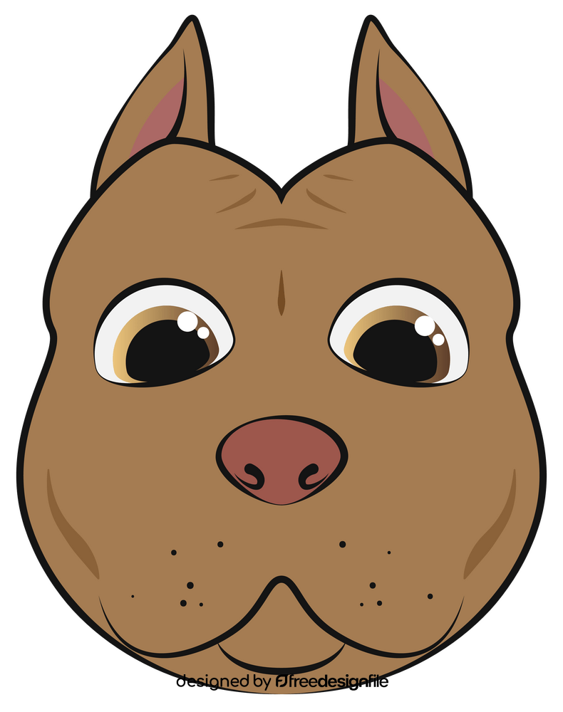 Pitbull clipart