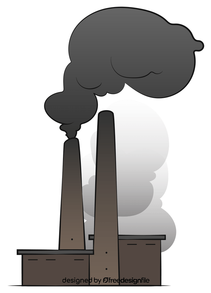 Pollution drawing clipart