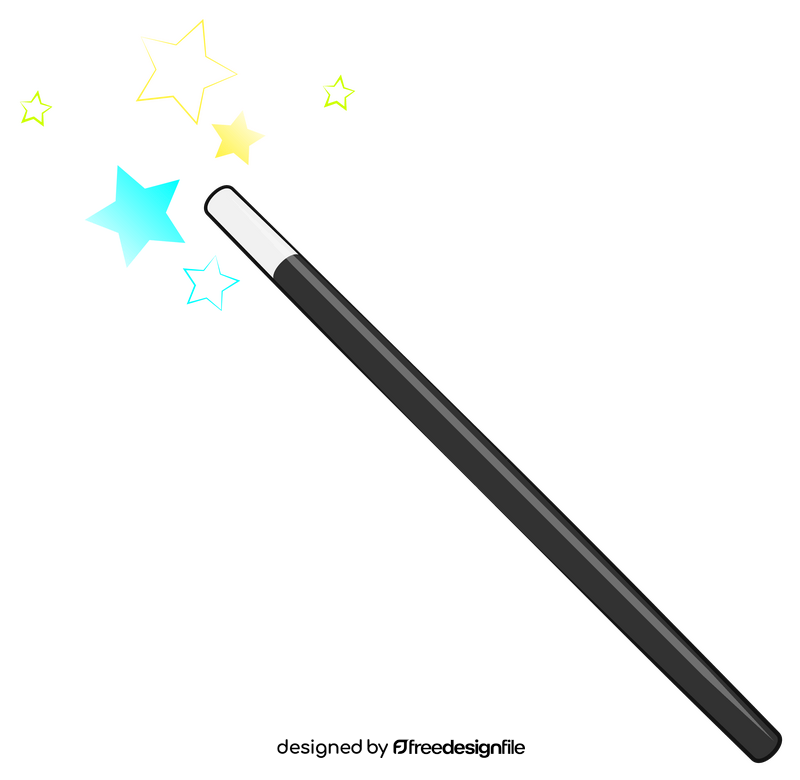 Magic wand clipart