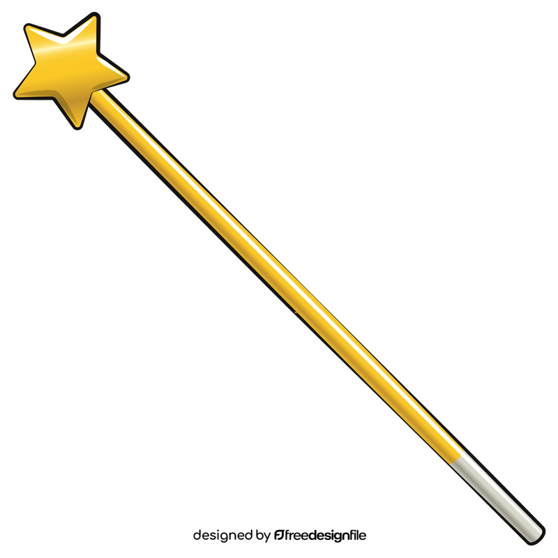 Magic wand clipart