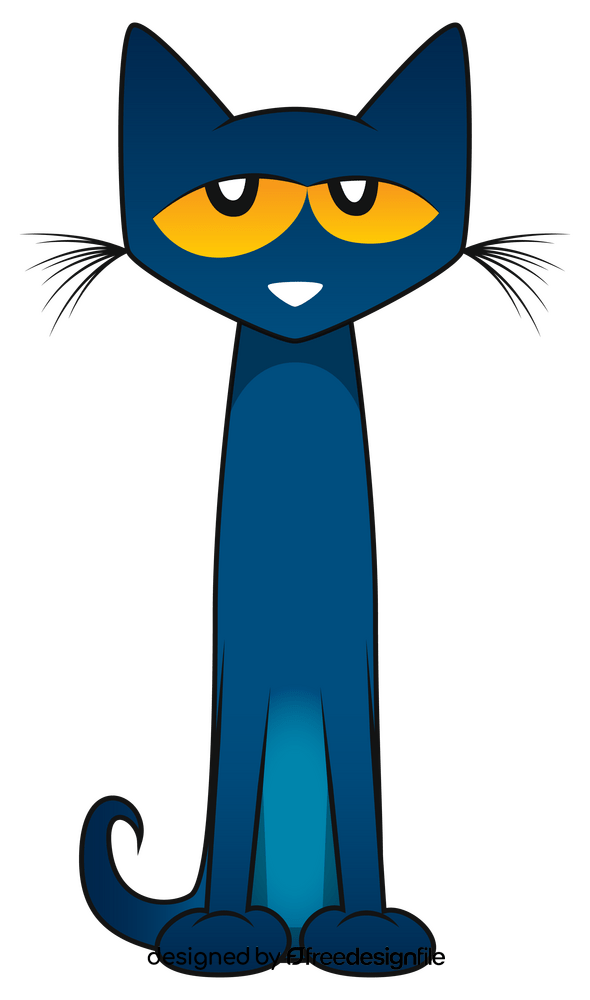 Pete the cat clipart