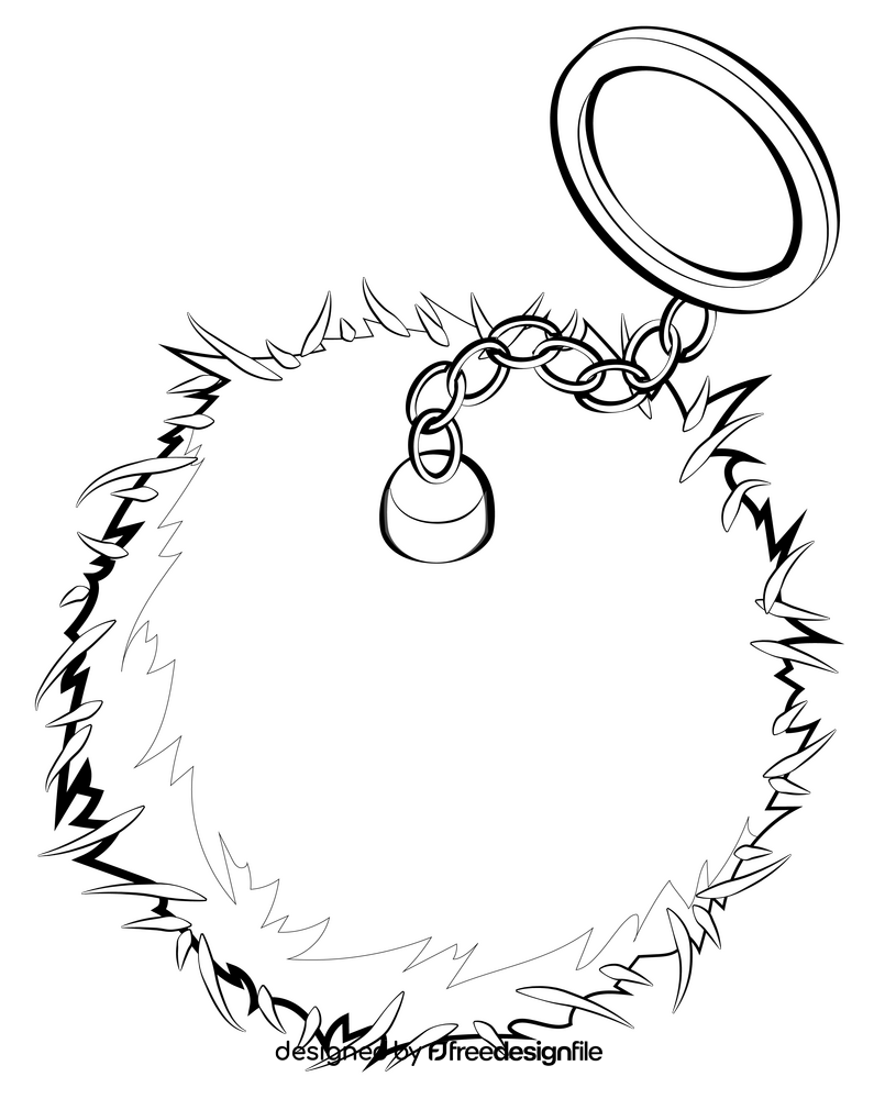 Pom pom drawing black and white clipart