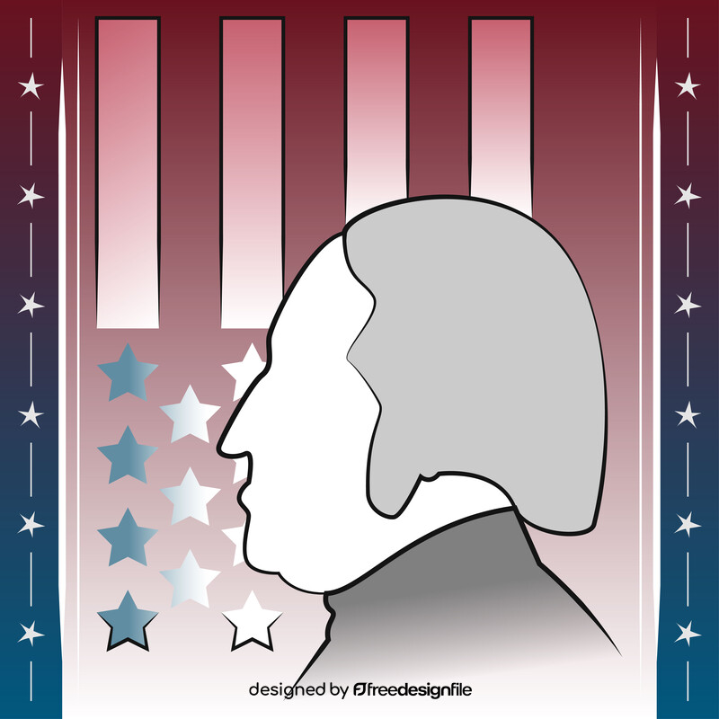 Presidents day vector