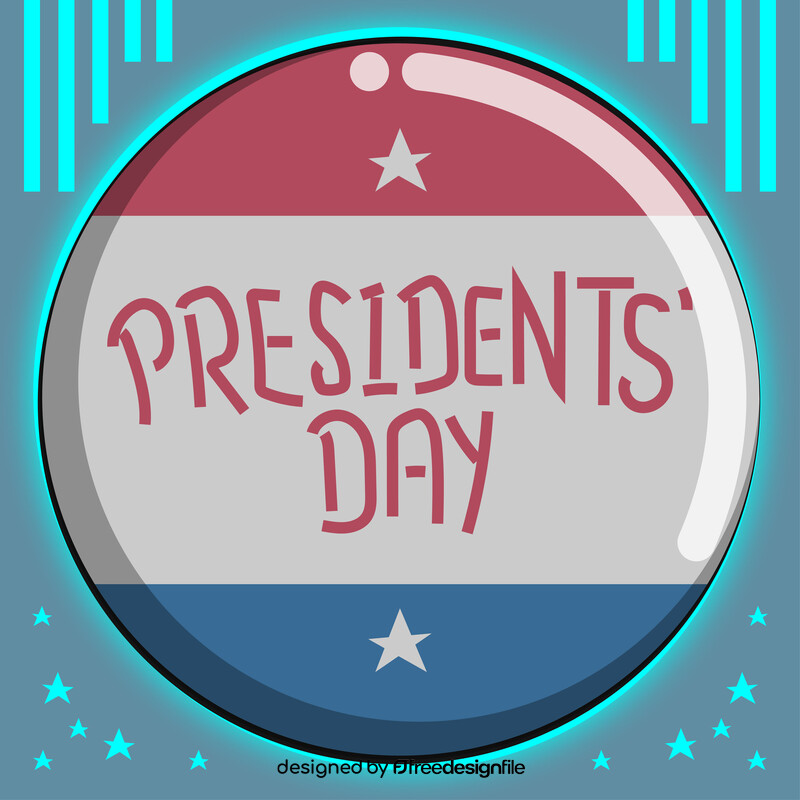 Presidents day vector